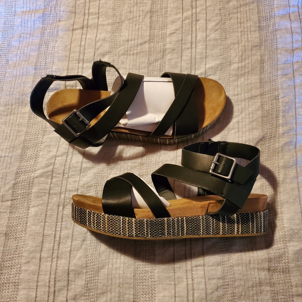 Maurice's Platform Gladiator Sandals